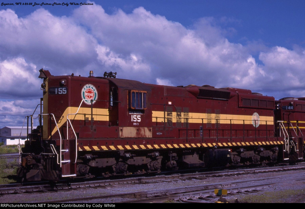 Duluth Missabe and Iron Range SD9 155